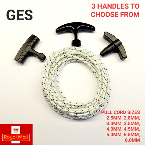 Lawnmower recoil pull cord - pull,
